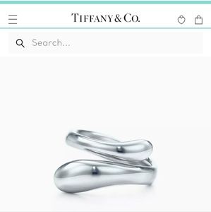 Tiffany & Co Elsa Peretti Teardrop Ring